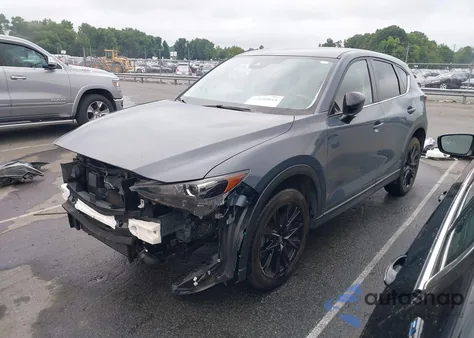 2021 Mazda Cx-5 Carbon Edition Turbo z USA, uszkodzony, nr VIN JM3KFACYXM0323774